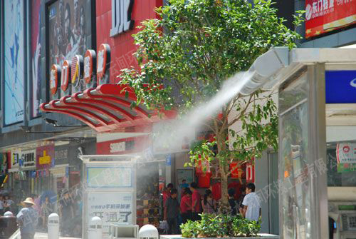 西安水云解噴霧降溫系統(tǒng)組成原理