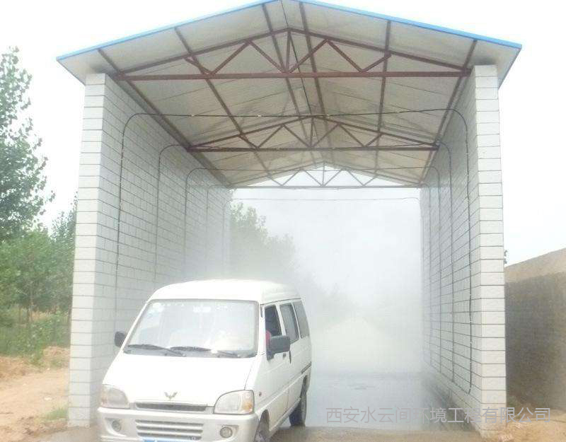 養(yǎng)殖場(chǎng)人員車輛通道噴霧消毒、除臭應(yīng)用